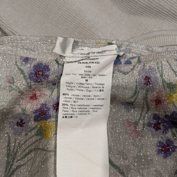 MaxMara "Harem" lurex tank and 6 briefs- Size medium however sizing is XS- NWT - Picture 7 of 12